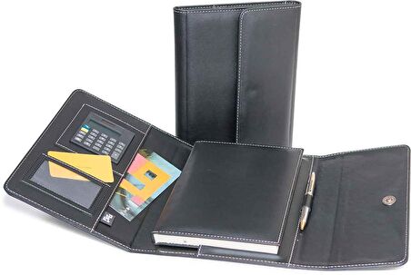 2K ORG.DİPLOMAT 17X24 S. DERİ SİYAH KAR.4513