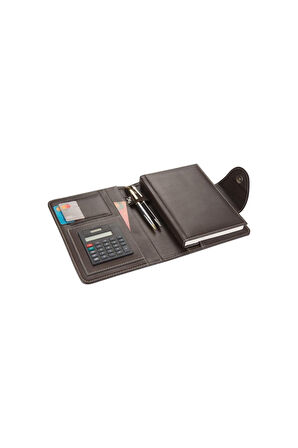 Organizer Ajanda Kılıflı A5 Tarihsiz Çizgili 160 Yaprak 14x20 Defterli Geniş Dilli Rainbow Vegan 17x22 cm