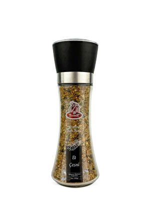 Baharat Çeşni Cam Değirmenli 2'li Set (Et-Patates)
