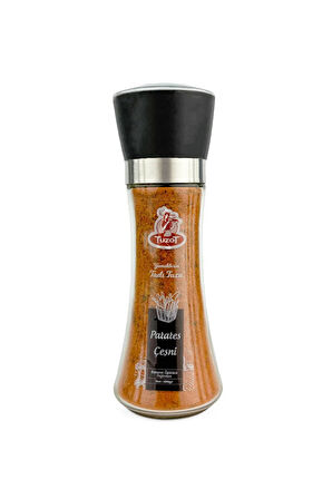 Baharat Çeşni Cam Değirmenli 2'li Set (Patates-Balık)