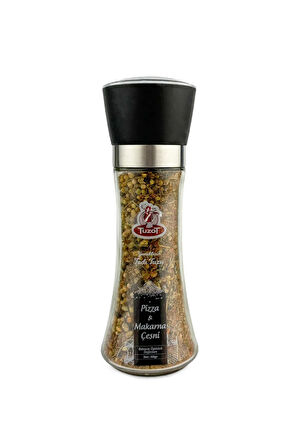 Baharat Çeşni Cam Değirmenli 2'li Set (Pizza-Balık)