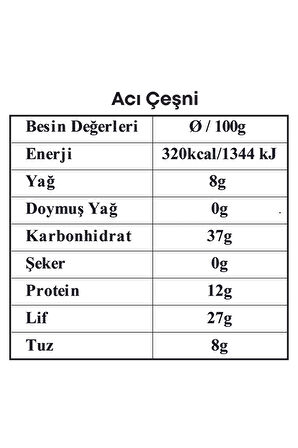 Acı Çeşnisi 90gr. (Cam Seramik Değirmenli)