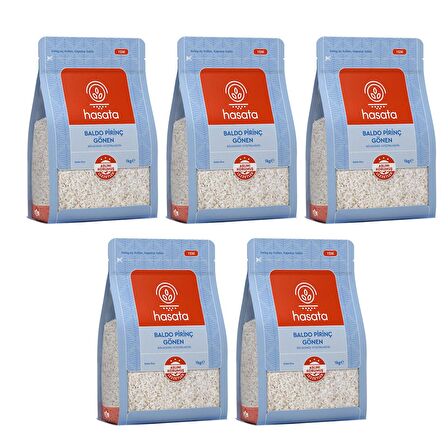 Hastata Gönen Baldo Pirinç 1 Kg x 5 Adet