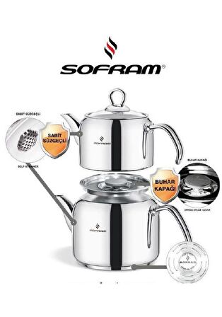 Sofram Soft Orta Boy Çaydanlık 160 Medium Size 