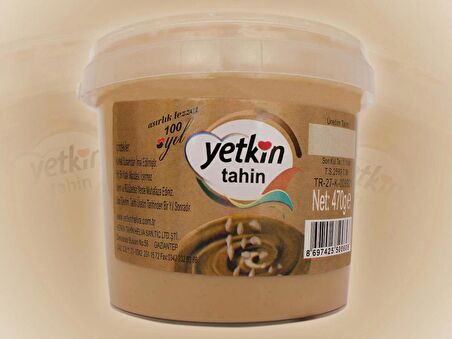 Yetkin Tahin 500 gr