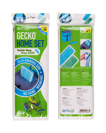 Ermop Gecko Home Set Yedek Mop 1 Paket