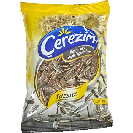 Çerezim Kavrulmuş Tuzsuz Ay Çekirdeği 150 gr 