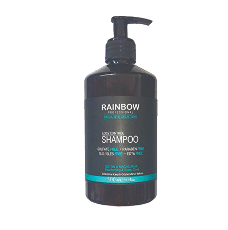 Rainbow Şampuan Dökülme Karşıtı Güçlendirici Bakım 500 ml Biotin & Macadamia