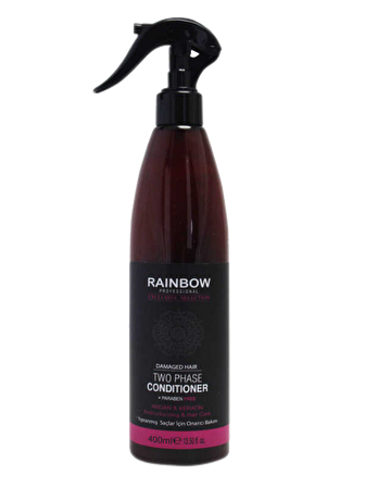 Rainbow Argan & Keratin Yıpranmış Saçlar İçin Onarıcı Bakım Saç Spreyi 400 ml