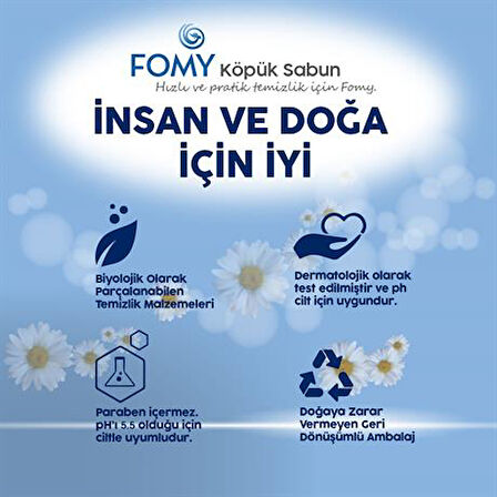 FOMY Classic Ferahlatıcı Derinlemesine Temizlik Kremsi Cilt Temizleme Köpüğü Kartuşu 6 x 1000 ml