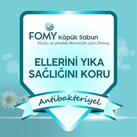 FOMY Antibakteriyel Köpük Sabun Kartuşu Güvenli Derinlemesine Temizlik, Uzun Süreli Hijyen 1000ml