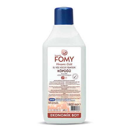 FOMY Hassas Cilt Köpük Sabun 1800 ml