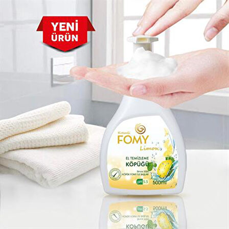 FOMY Limon Köpük Sabun El Yüz Vücut 500 ml