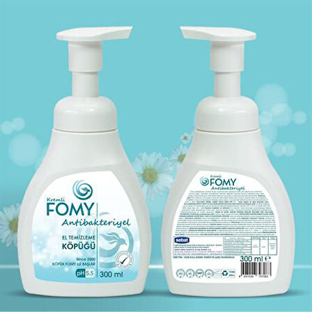 FOMY Antibakteriyel Köpük Sabun 300 ml 4 ADET