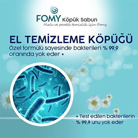 FOMY Antibakteriyel Köpük Sabun 300 ml 4 ADET