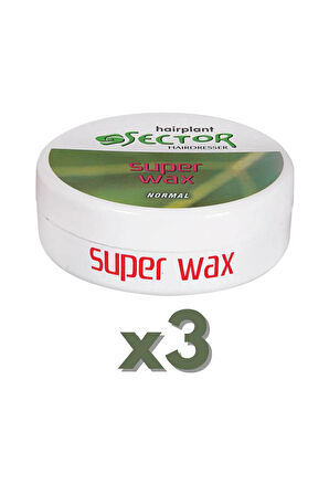 Sector Hairmate Superwax Normal Yeşil Wax 150 Ml 3 Adet