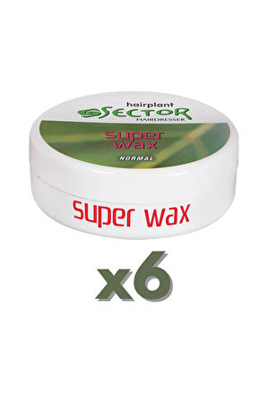 Sector Hairmate Superwax Normal Yeşil Wax 150 Ml 6 Adet