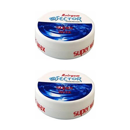 Sector Hairmate Superwax Ultra Sert Mavi Wax 150 Ml 2 Adet