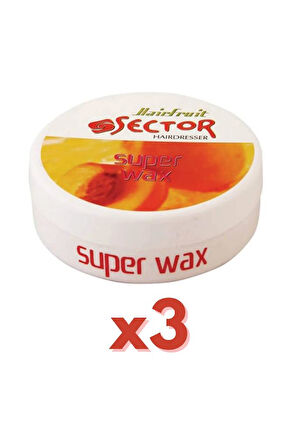 Sector Hairmate Superwax Strong Güçlü Turuncu Wax 150 Ml 3 Adet