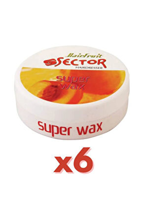 Sector Hairmate Superwax Strong Güçlü Turuncu Wax 150 Ml 6 Adet