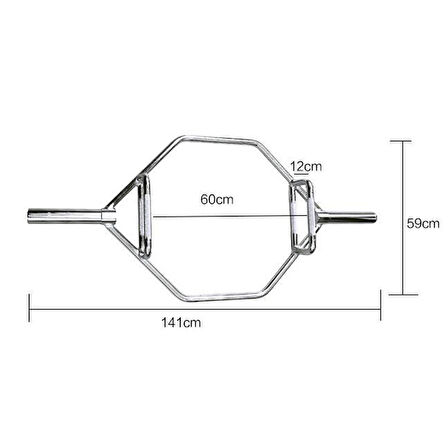 Techno Power Olimpik Hex  Bar İthal