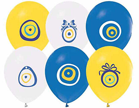 BALON NAZAR BONCUĞU KARIŞIK 100 ADET