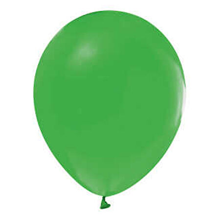 BALON DÜZ 12 İNC YEŞİL 100 ADET