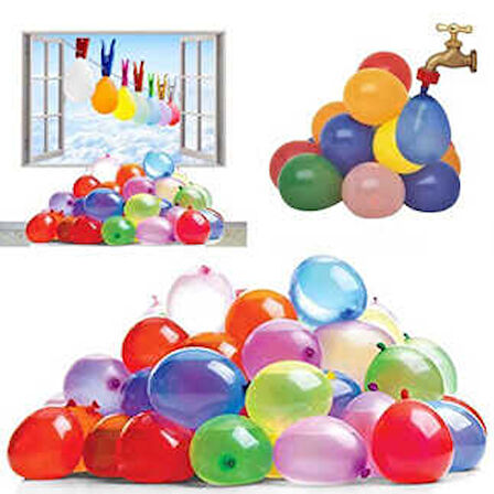 BALON SU BOMBASI BLİSTER 25 ADET