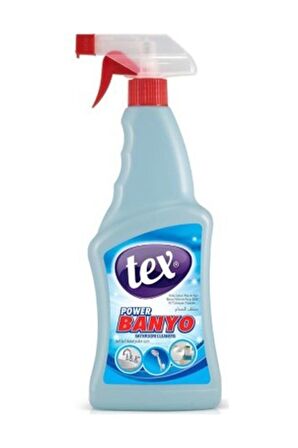 Tex Power Banyo 750 ml Pas ve Kireç Çözücü Sprey