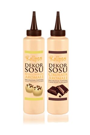 Dekor Sos 2lisi (Çikolata,Beyaz , çikolata 2x750 Gr.)