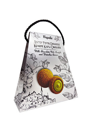 Antep Fıstık Dolgulu Künefe Kaplı Çikolata 150 Gr.