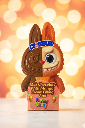Chocobubu Patlayan Şekerli Ve Mango Aromalı Süt Kreması Dolgulu Sütlü Çikolata 100 Gr.