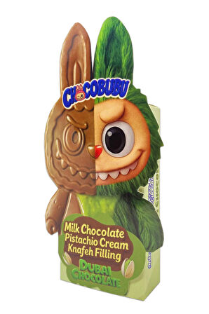 Chocobubu Fıstıklı Kadayıf Dolgulu Sütlü Çikolata 100 Gr.