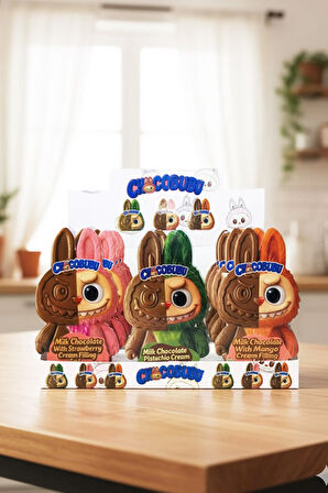 Chocobubu Fıstıklı Kadayıf Dolgulu Sütlü Çikolata 100 Gr.