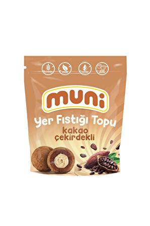 Kakao Çekirdekli Yer Fıstığı Topu, 80 G X 6 Adet