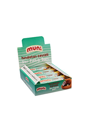 Hindistan Cevizli Yer Fıstığı Barı, 40 G X 12 Adet