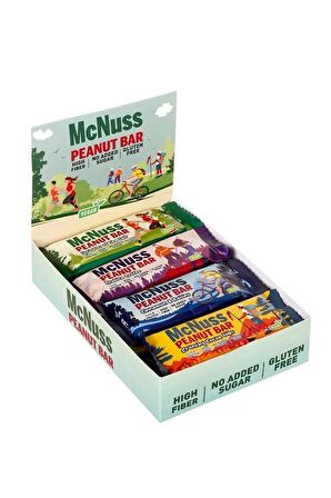 Fıstık Bar Şeker Ilavesiz Vegan Meyve Barı Deneme Paketi 40 gr X 12 Paket