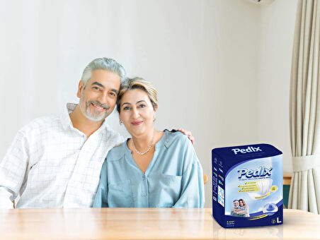 Pedix Anatomik Hasta Bezi Büyük Boy(L) 80 Adet (BELBANTSİZ)