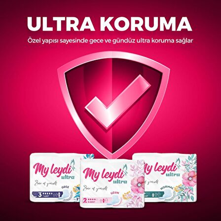 MYLEYDİ ULTRA HİJYENİK PED UZUN 24 ADET (3 PAKET )