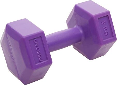 Avessa 2 Kg Dambıl Set 2 Adet Toplam 4 Kg, Karma