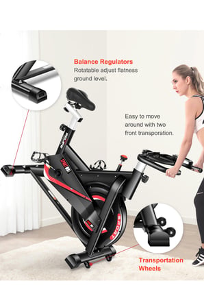 Avessa Kr-707 Spin Bike Kondisyon Bisikleti Siyah