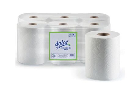 DOLCE İÇTEN ÇEKMELİ HAVLU 4KG 6 RULO