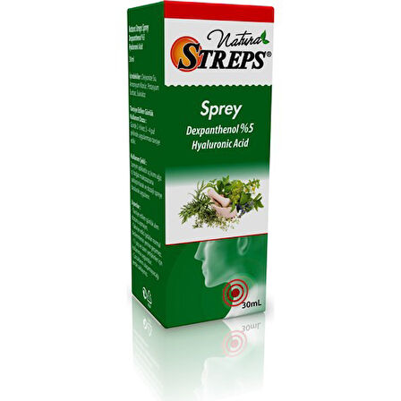 Natura Streps Boğaz Spreyi 30 Ml