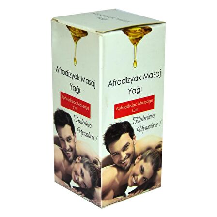 Tabiat Market Afrodizyak Masaj Yağı Aphrodisiac Massage Oil 50ML