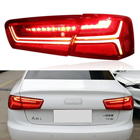 AUTOGP  Audi a6 stop lambası ledli kırmızı 2015 / 2018