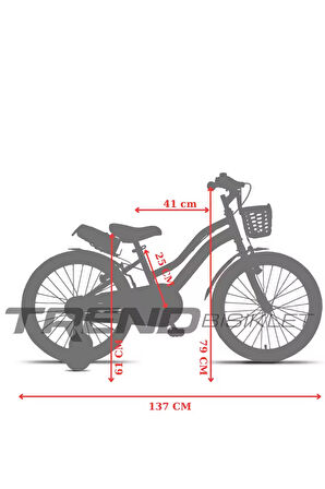 Trendbisiklet Retro Classic 20 Jant 6-10 Yaş , Çocuk Bisikleti