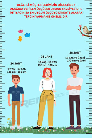 Trendbisiklet Retro Classic 24 Jant 18 Vites SHIMANO, Kadın Bisikleti Mint Yeşili-Kahve