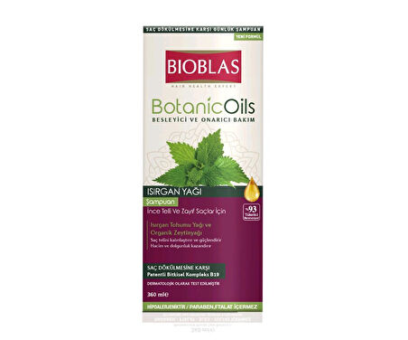 Bioblas Şampuan Botanic Oils 360 ml Isırgan Yağı