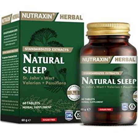 Nutraxin Naturel Sleep 60 Kapsül