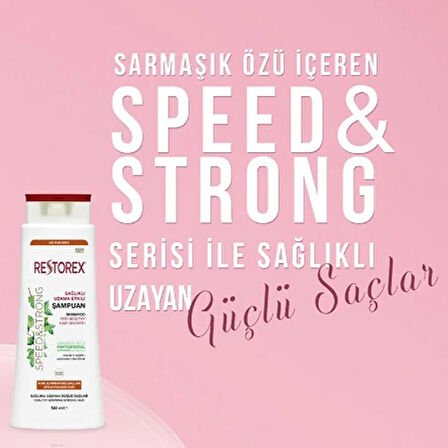 Restorex Kuru Ve Yıpranmış Saçlar İçin Onarıcı Şampuan 500 ml 2 ADET